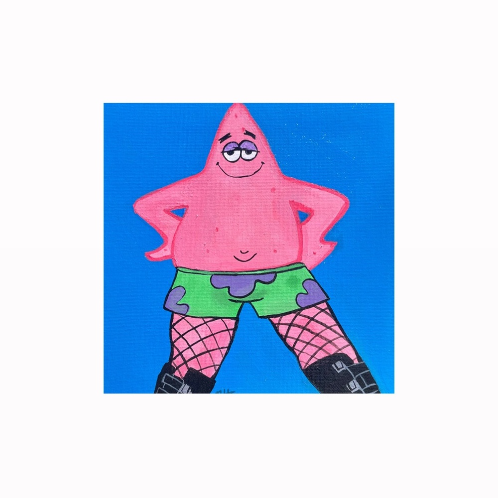 sexy patrick painting